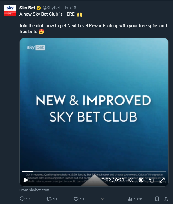 Sky Bet Club