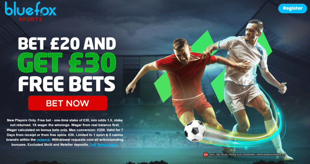 bluefox sports bonus free bet